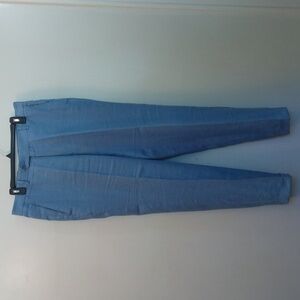 Paul Fredrick Sky Blue Linen Summer/Resort Pants 34 - 31.25
